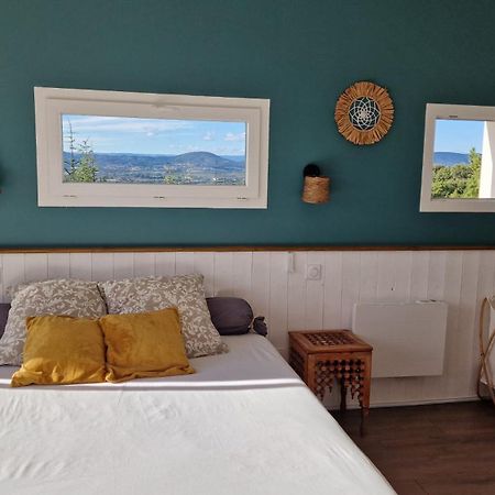 Reve D'Escapade Chambre Avec Vue Sublime Sur Les Cevennes Ardechoises Barjac  Ngoại thất bức ảnh
