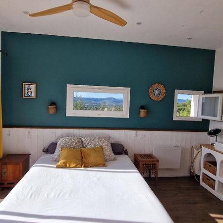 Reve D'Escapade Chambre Avec Vue Sublime Sur Les Cevennes Ardechoises Barjac  Ngoại thất bức ảnh