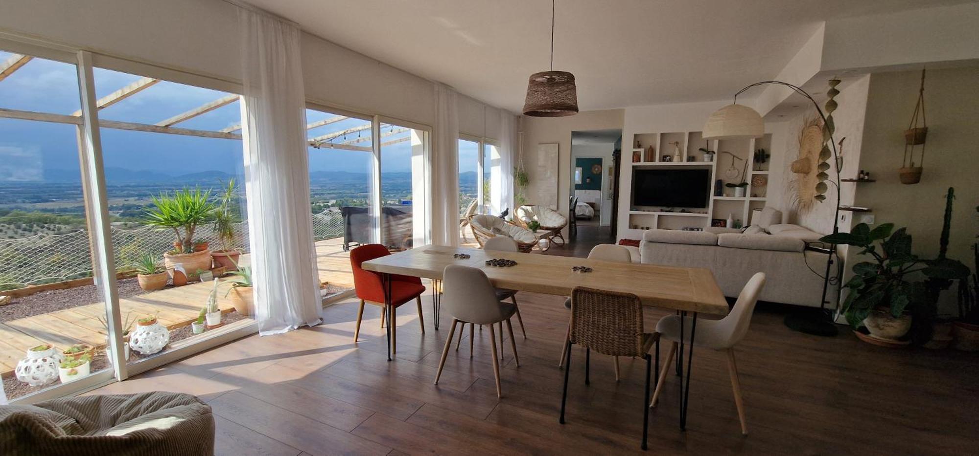 Reve D'Escapade Chambre Avec Vue Sublime Sur Les Cevennes Ardechoises Barjac  Ngoại thất bức ảnh