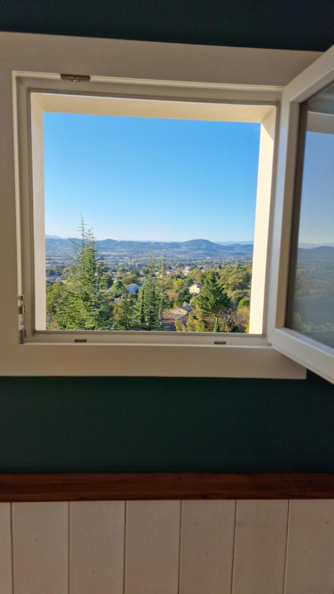 Reve D'Escapade Chambre Avec Vue Sublime Sur Les Cevennes Ardechoises Barjac  Ngoại thất bức ảnh