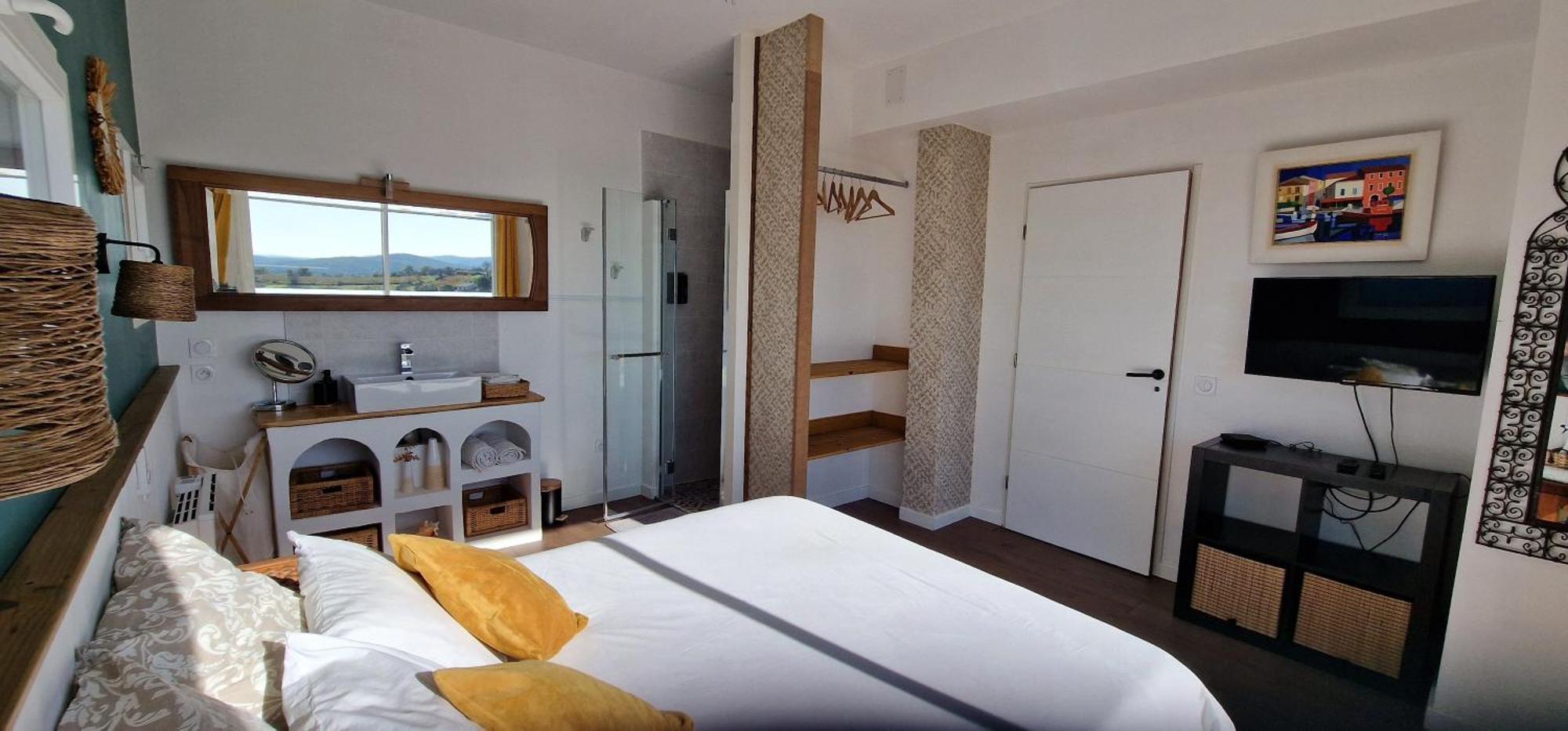 Reve D'Escapade Chambre Avec Vue Sublime Sur Les Cevennes Ardechoises Barjac  Ngoại thất bức ảnh